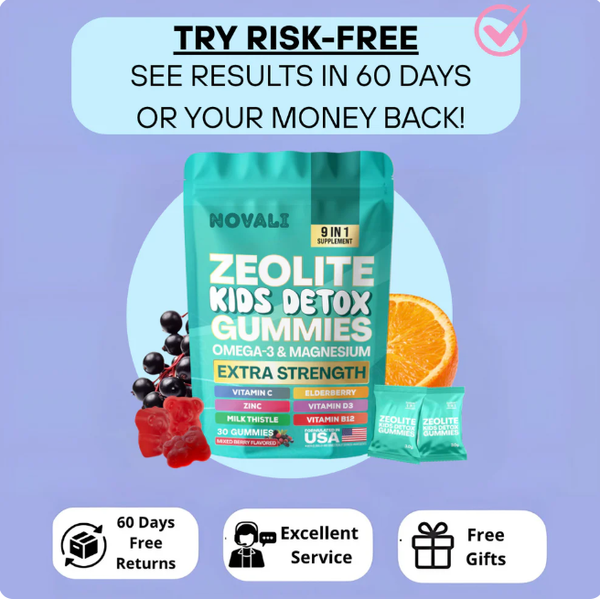 Kids Detox & Multivitamin Gummies