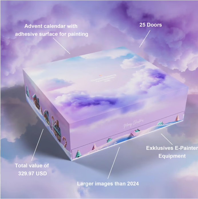 XXL Diamond Painting Advent Calendar - Limited Edition