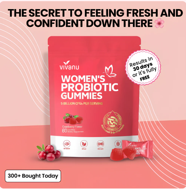 Vivanu Women's Probiotic Gummies
