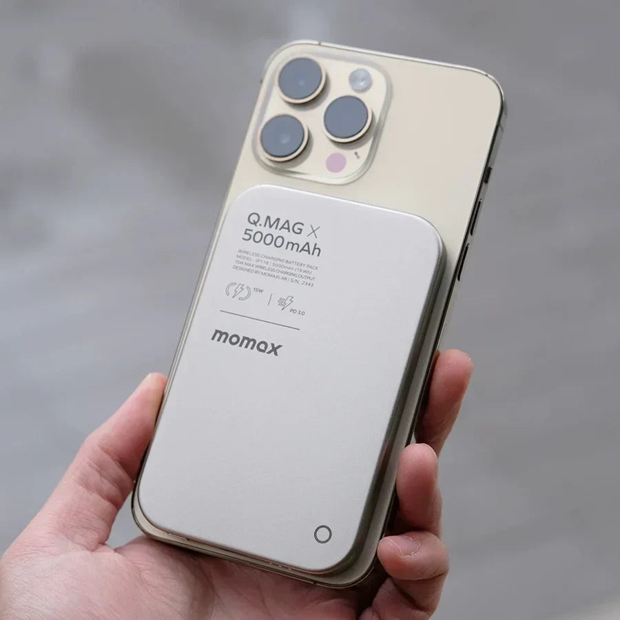 Ultra-thin Magnetic Wireless Power Bank Two-way Fast Charging Mobile Power Supply