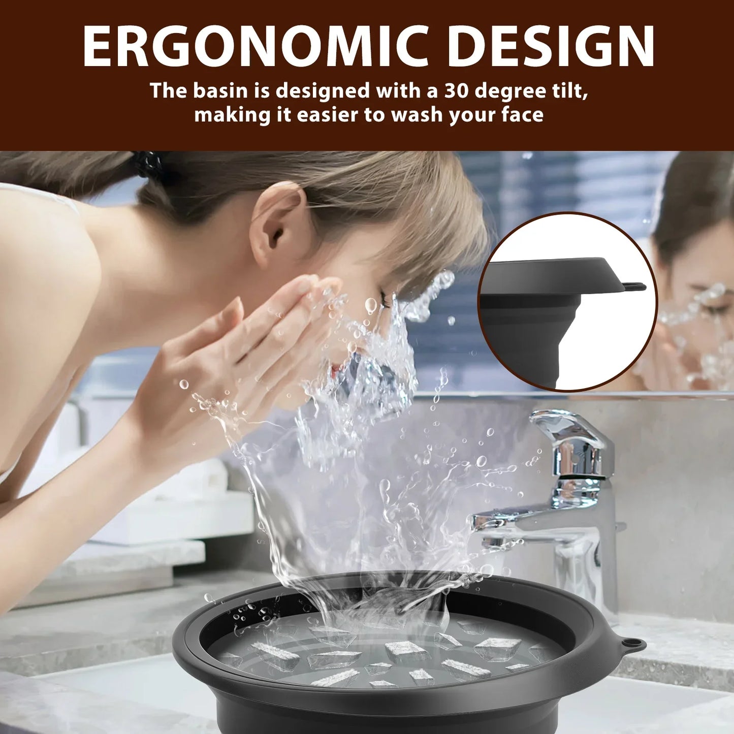 Face Ice Bath Bowl