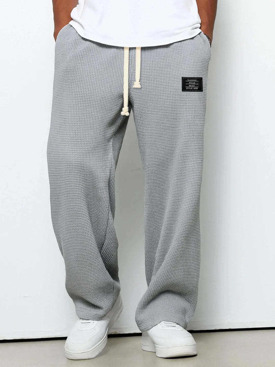 New Drawstring Elastic Casual Pants
