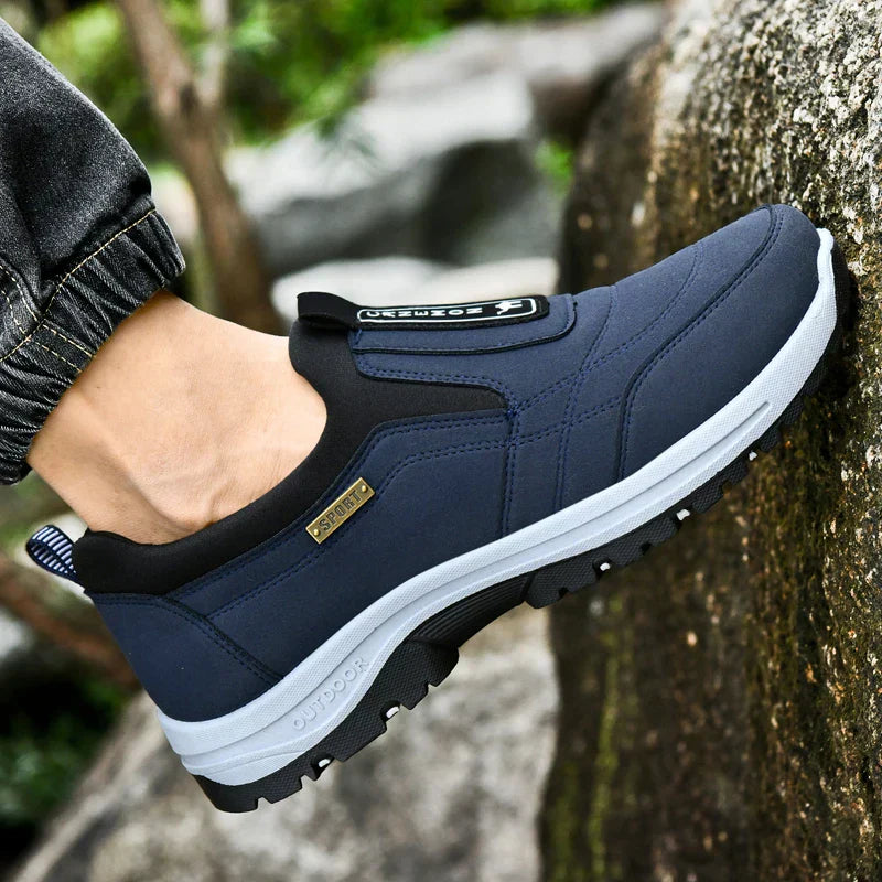 Men's Comfortable Waterproof Breathable Orthopedic Walking Shoes Hiking Shoes