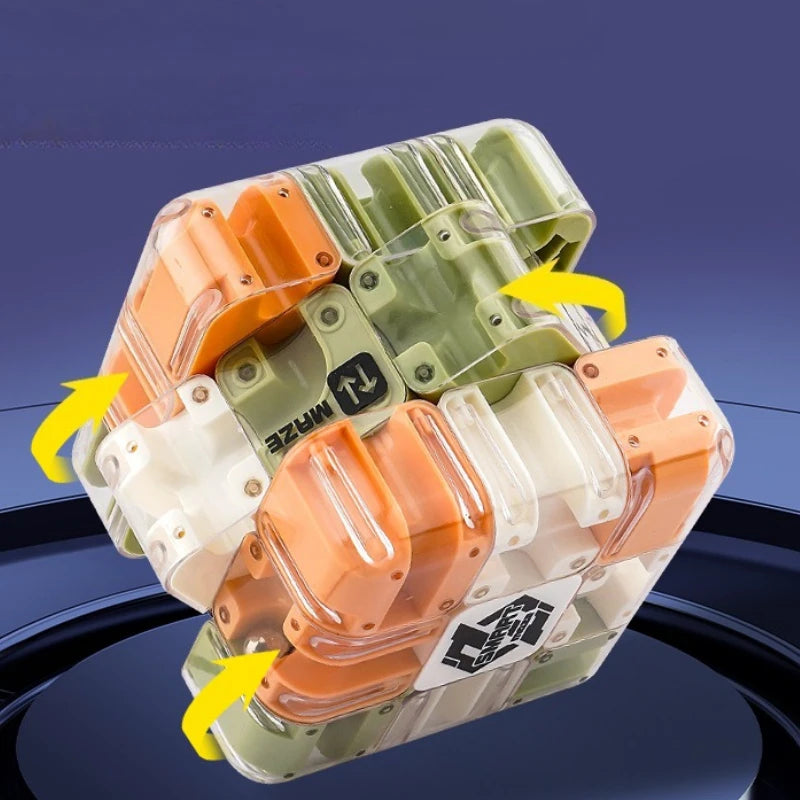 Large Labyrinth 3D Puzzle Maze Cube - Engaging Brain Teaser Toy