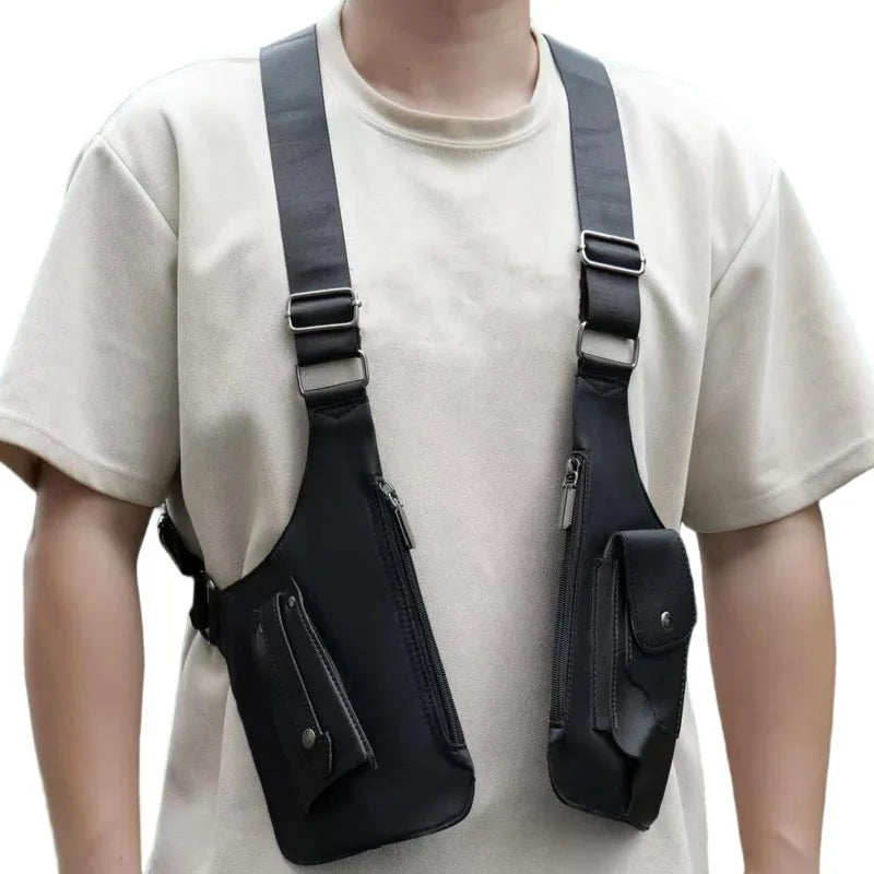 PU Multi-Purpose Men's Crossbody Bags