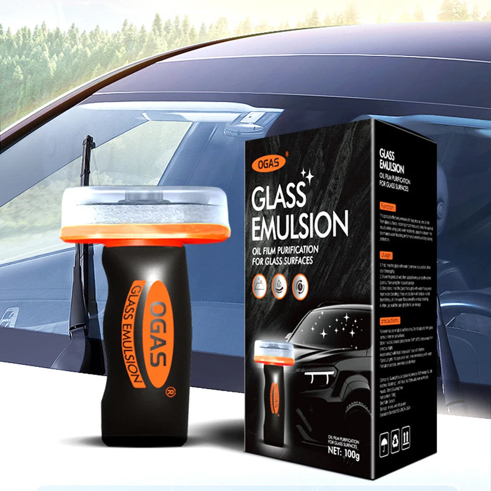 Automotive Oil Film Cleaning Brush for Car Windows – Glass Cleaning Board