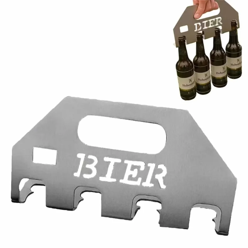The Quad Beer Opener & Carrier