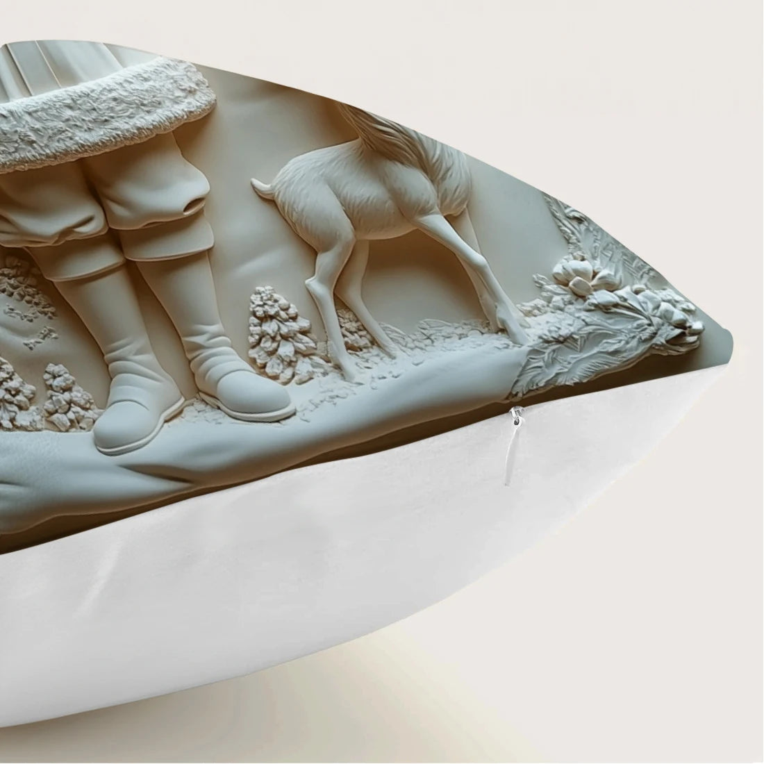 Festive Christmas Cushion Cover---2D printing, not 3D