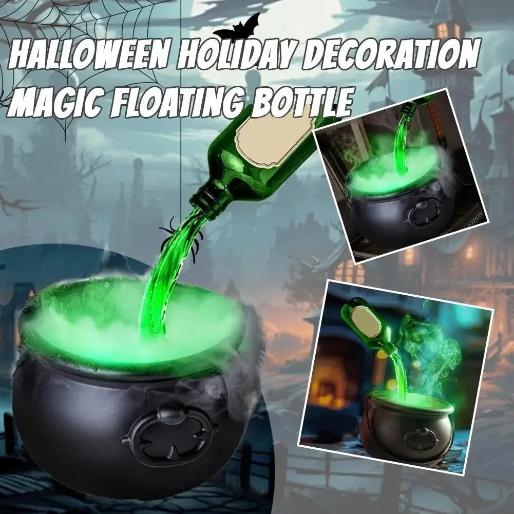 Halloween Floating Potion Cauldron with Mist Maker