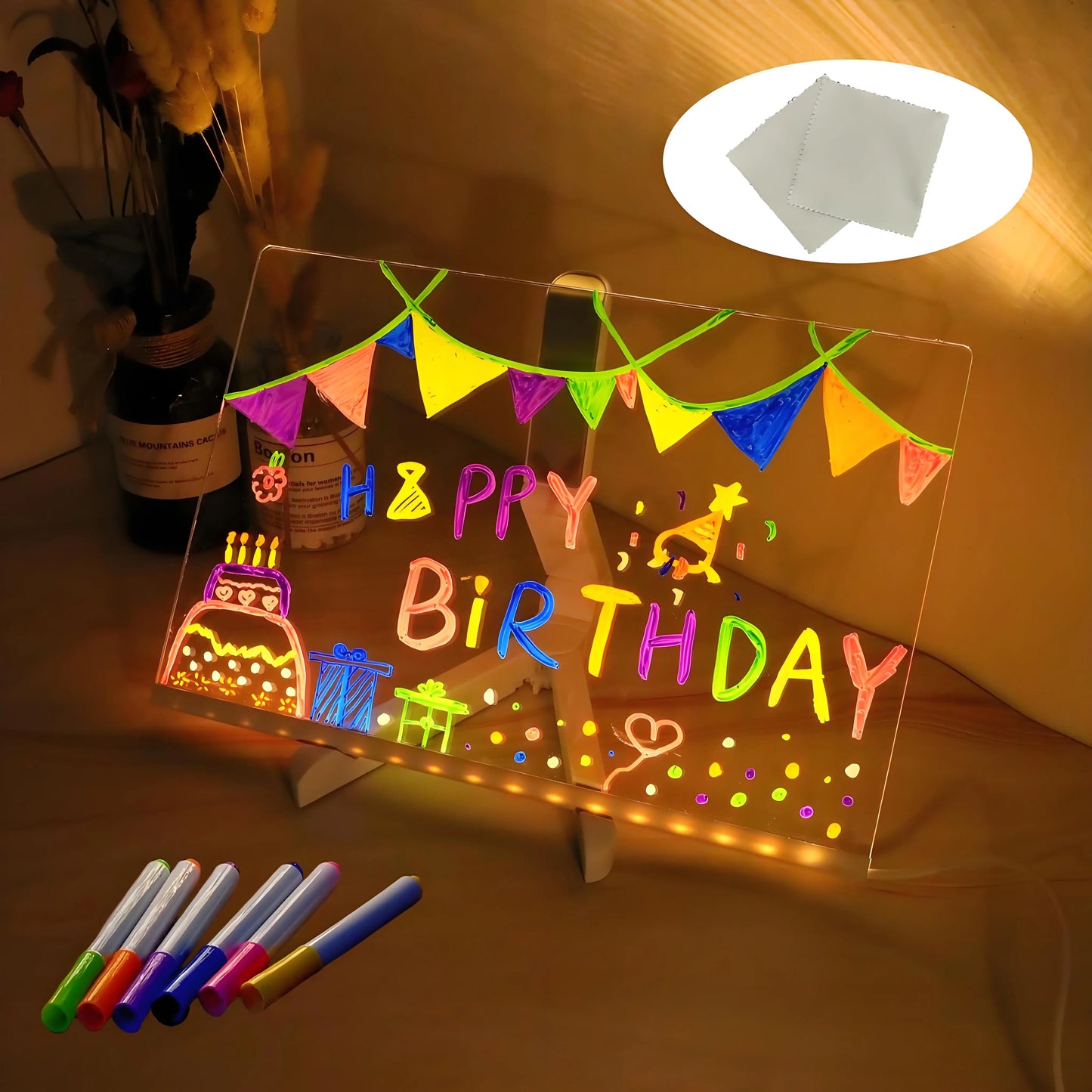Luminous Led Drawing Board For Children