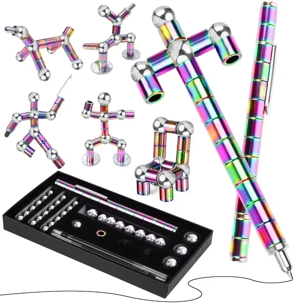 Magnet Fingertip Toy Pen — Relax & Focus