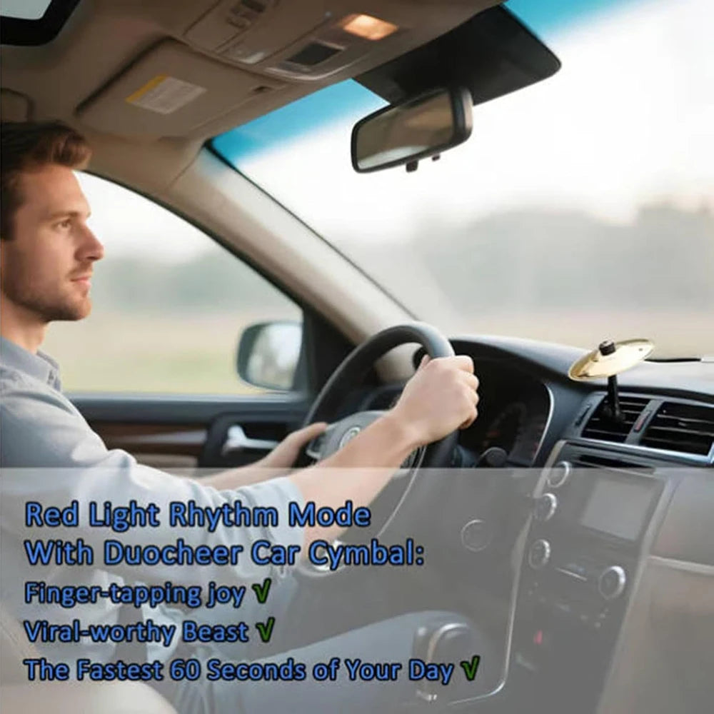 Make Your Driving More Fun - Car Crash Cymbal Air Vent