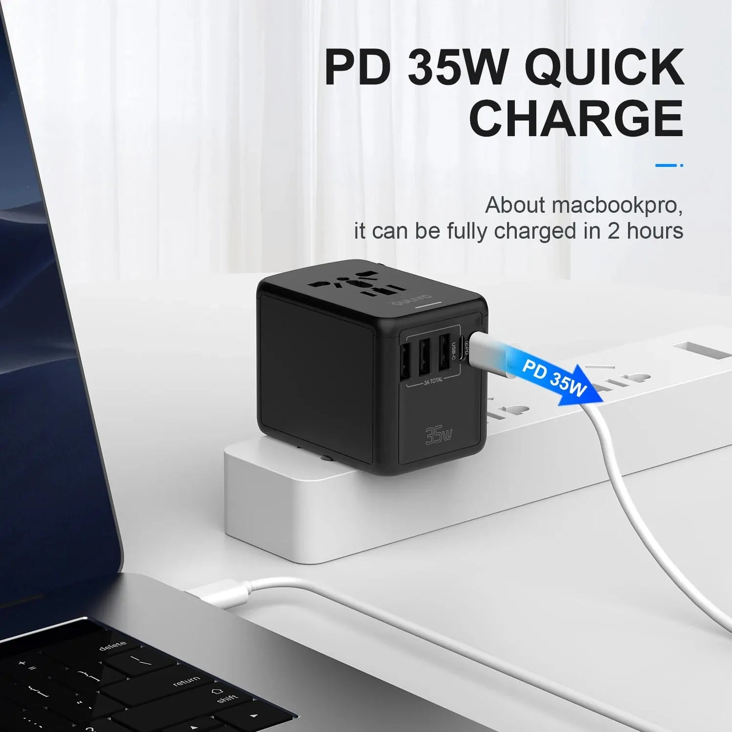 Multifunctional travel charger converter