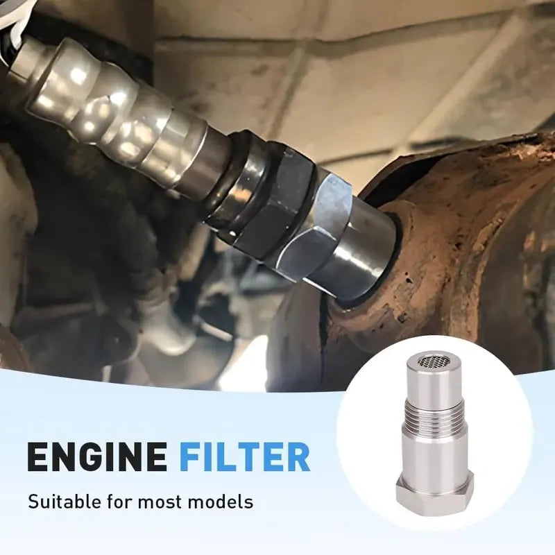 M18x1.5 Oxygen Sensor Filter Adapter