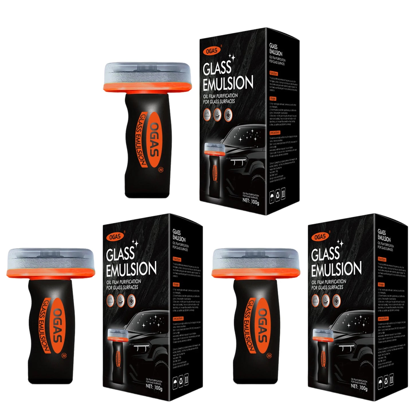 Automotive Oil Film Cleaning Brush for Car Windows – Glass Cleaning Board