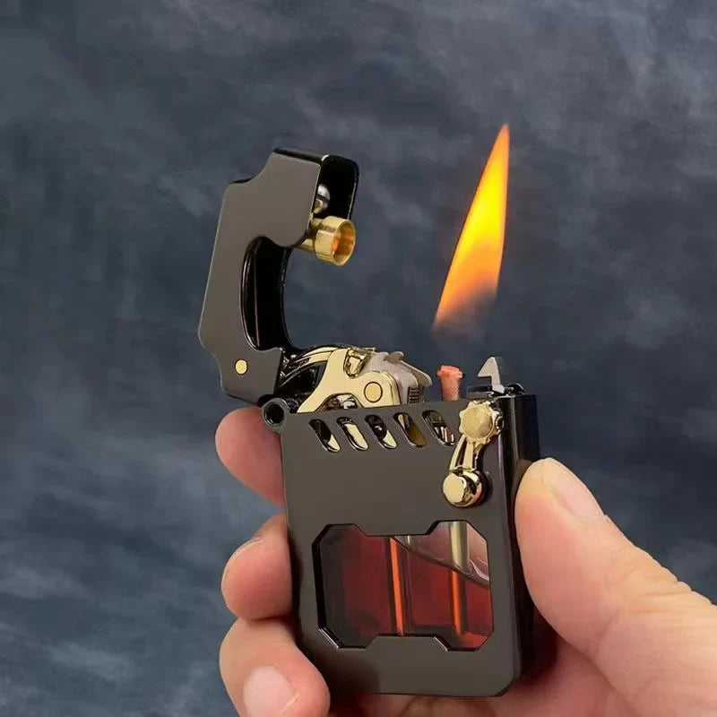 Mecha Metal Rocker Lighter