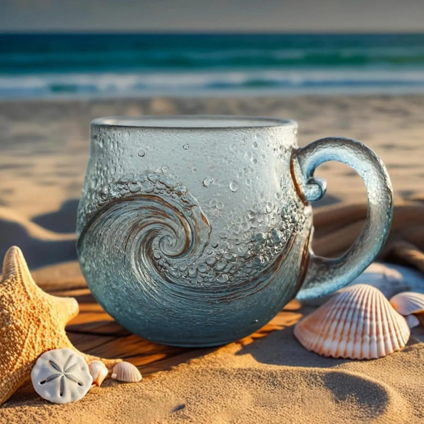 Sea Glass Wave Mug