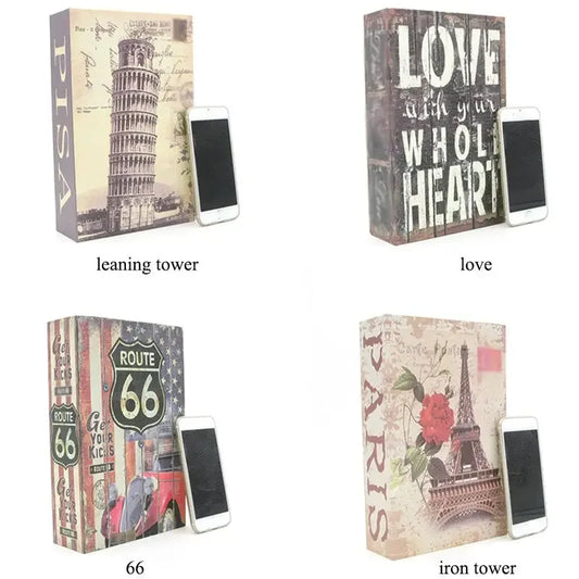 Real Paper Transfer Book Safe