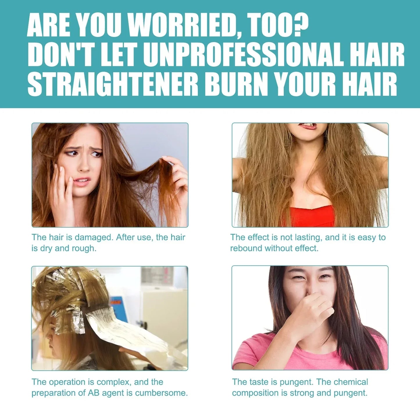 Keratin Correcting Hair Straightening Cream