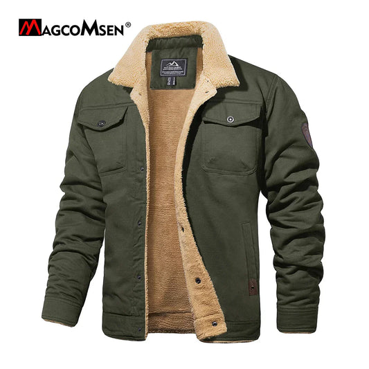 Men's Winter Jackets Sherpa Lined Jackets
