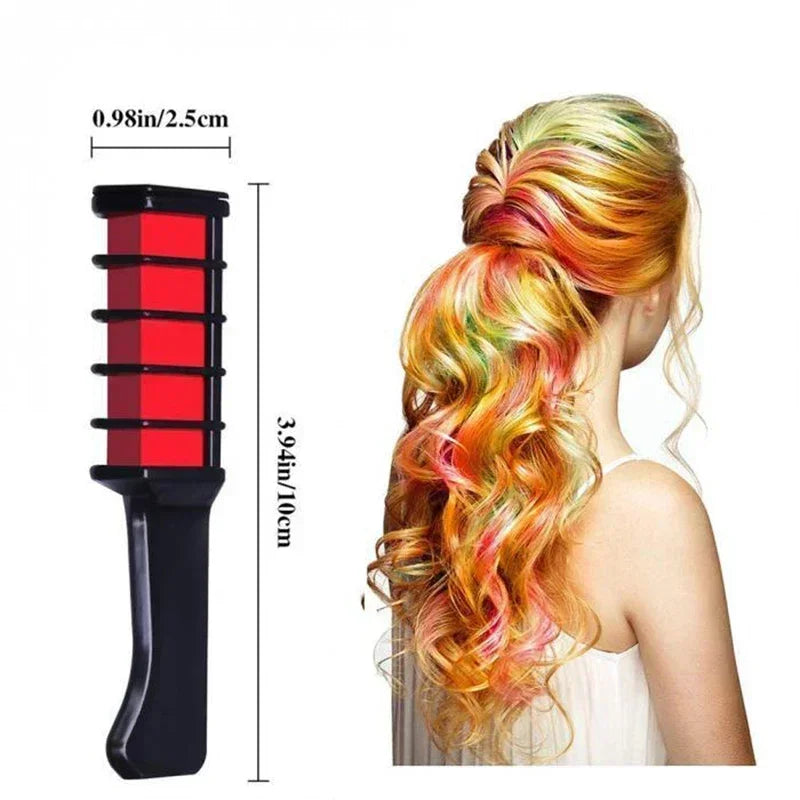 Festive Fun Hair Chalk Combs