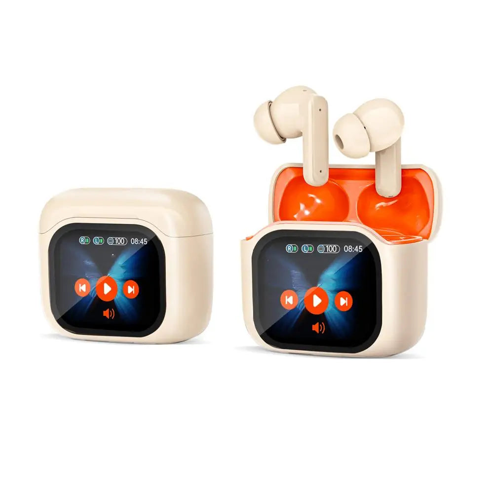 Wireless Bluetooth Translation Earphone With LED display screen(Fit iOS & Android)
