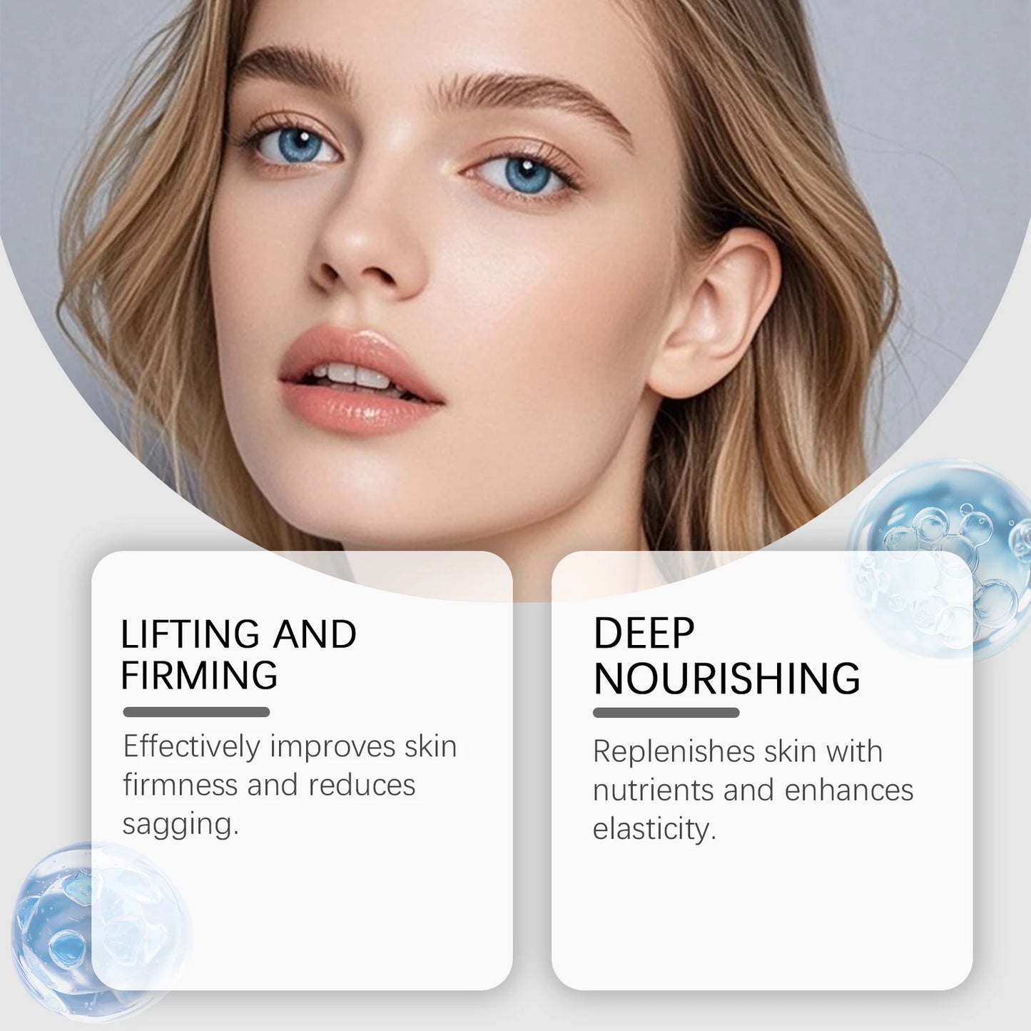 Lift Firming Facial Crème, Anti-Gravity Moisturizing Cream, Skin Contouring & Hydration