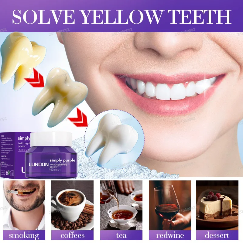 Teeth Brightening Powder | For Sensitive Teeth