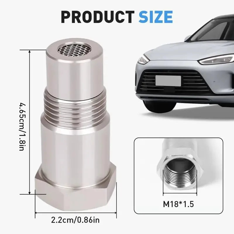 M18x1.5 Oxygen Sensor Filter Adapter