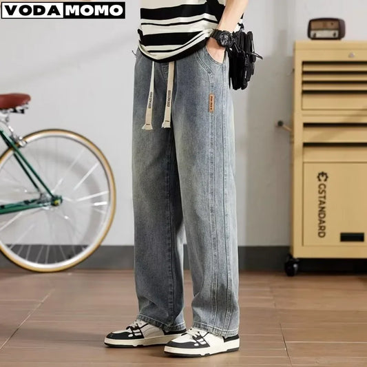 Men's Loose Straight Jeans