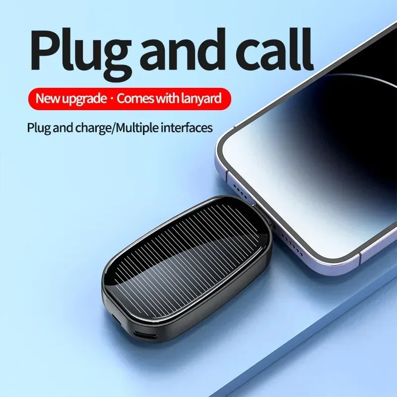 Mini emergency solar power bank