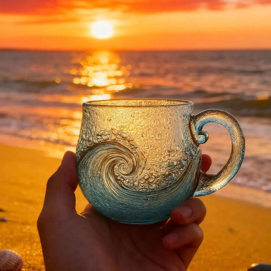 Sea Glass Wave Mug