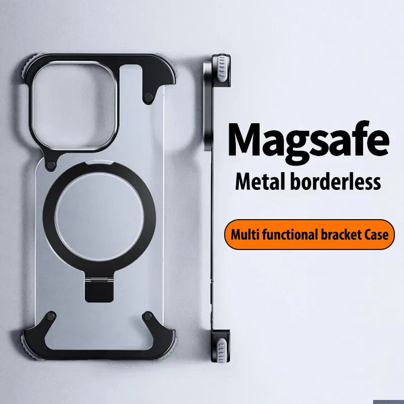 Magsafe Magnetic Pivot Ring Stand Air Cushion Case Cover