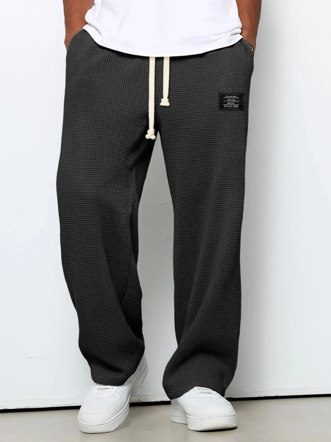 New Drawstring Elastic Casual Pants