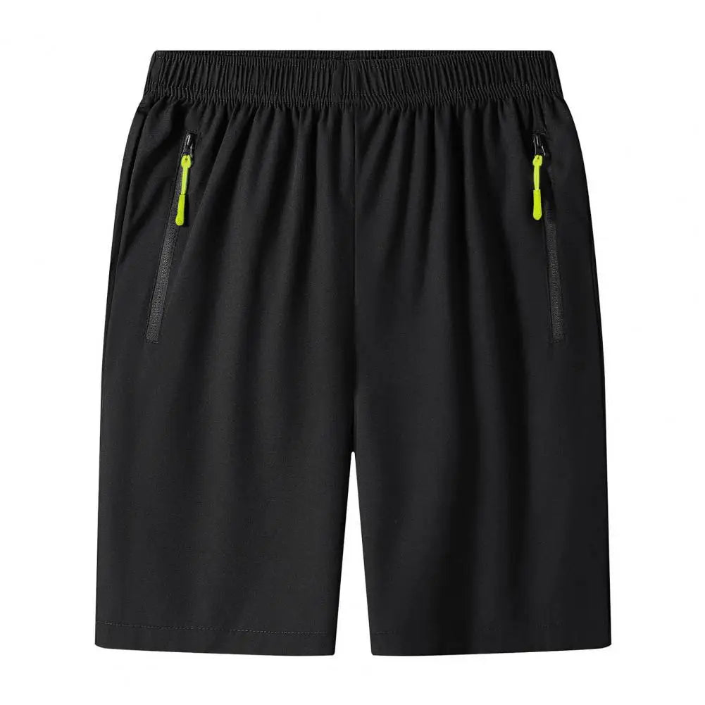 Men's Plus Size Ice Silk Stretch Shorts
