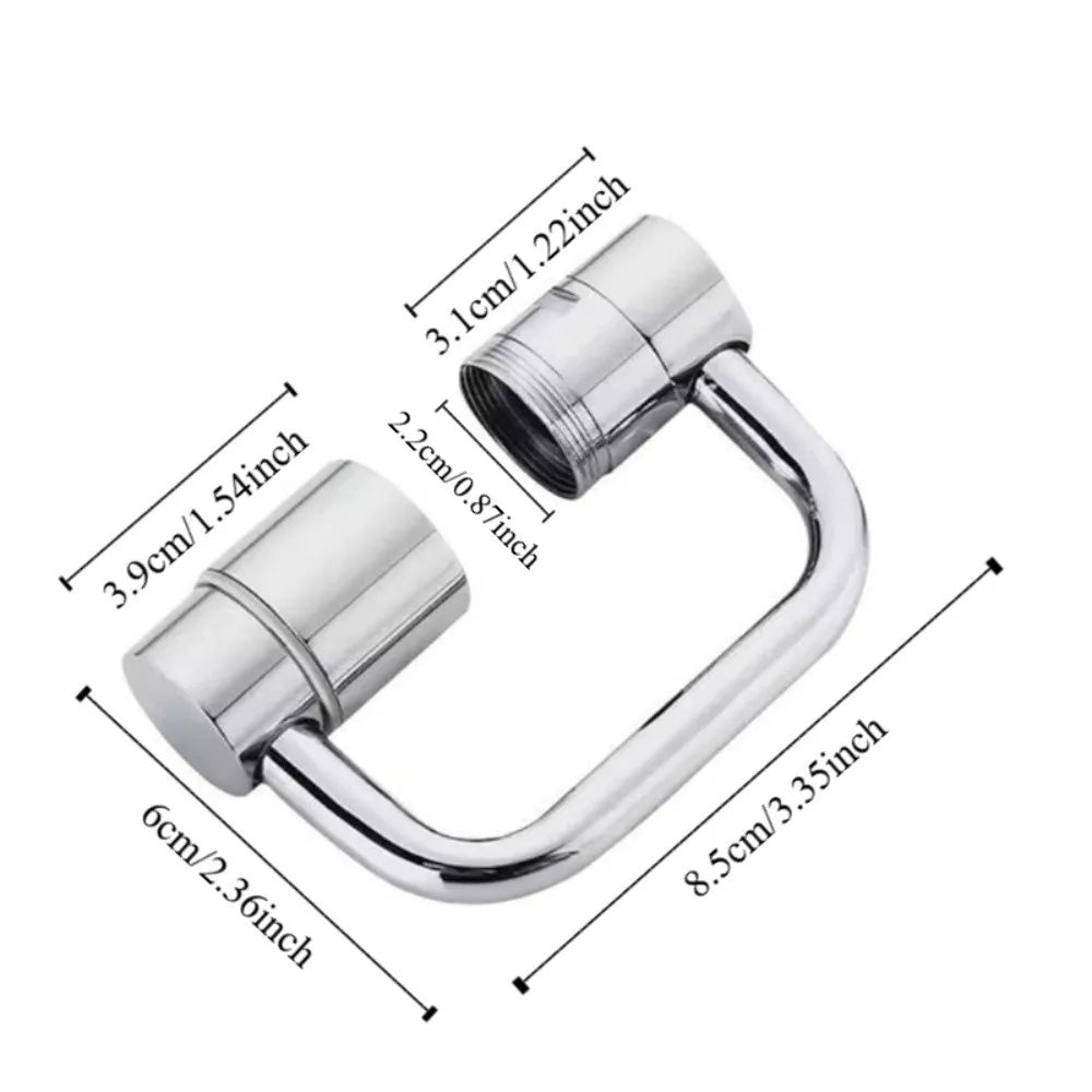 Universal sink faucet 1080° Rotatable Faucet Aerator Extension