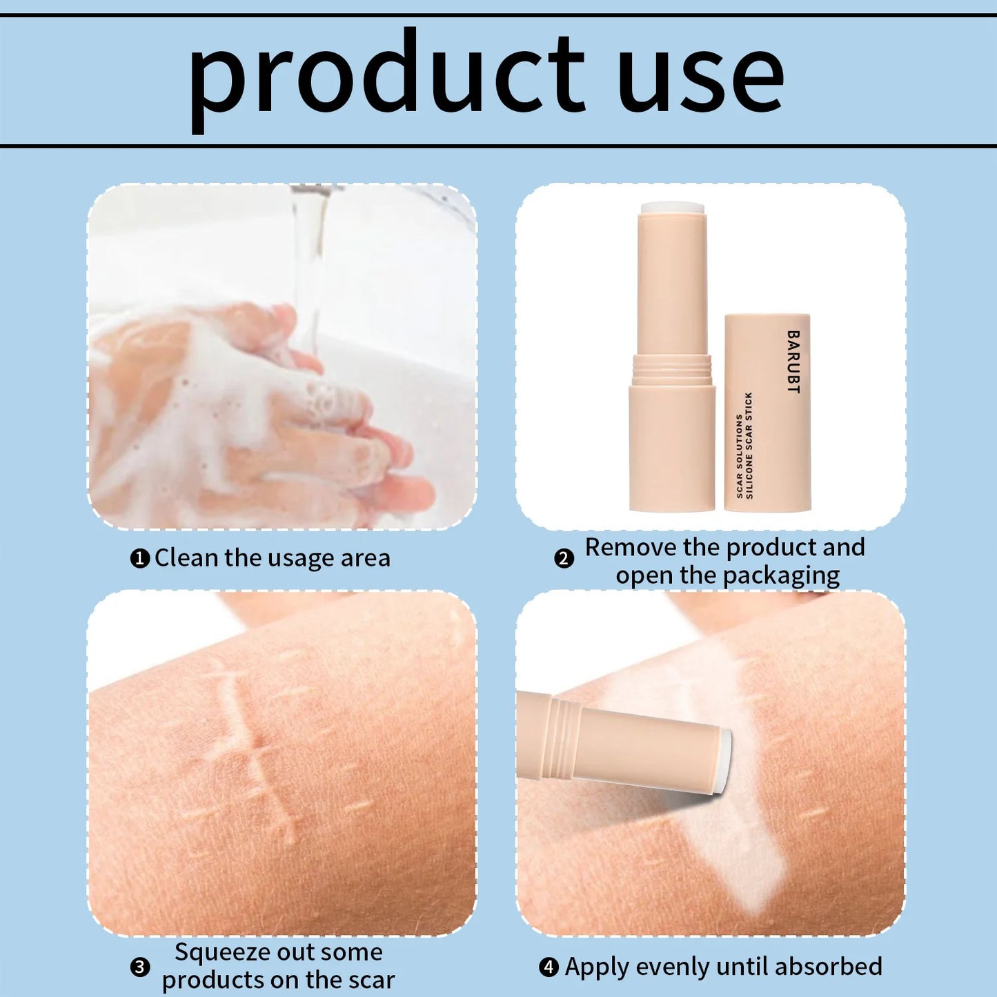 Anti-Aging Silicone Scar Stick