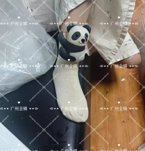 3D Knit Animal Socks