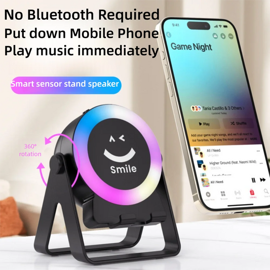 4 IN 1 Wireless Induction Audio Bluetooth Speaker