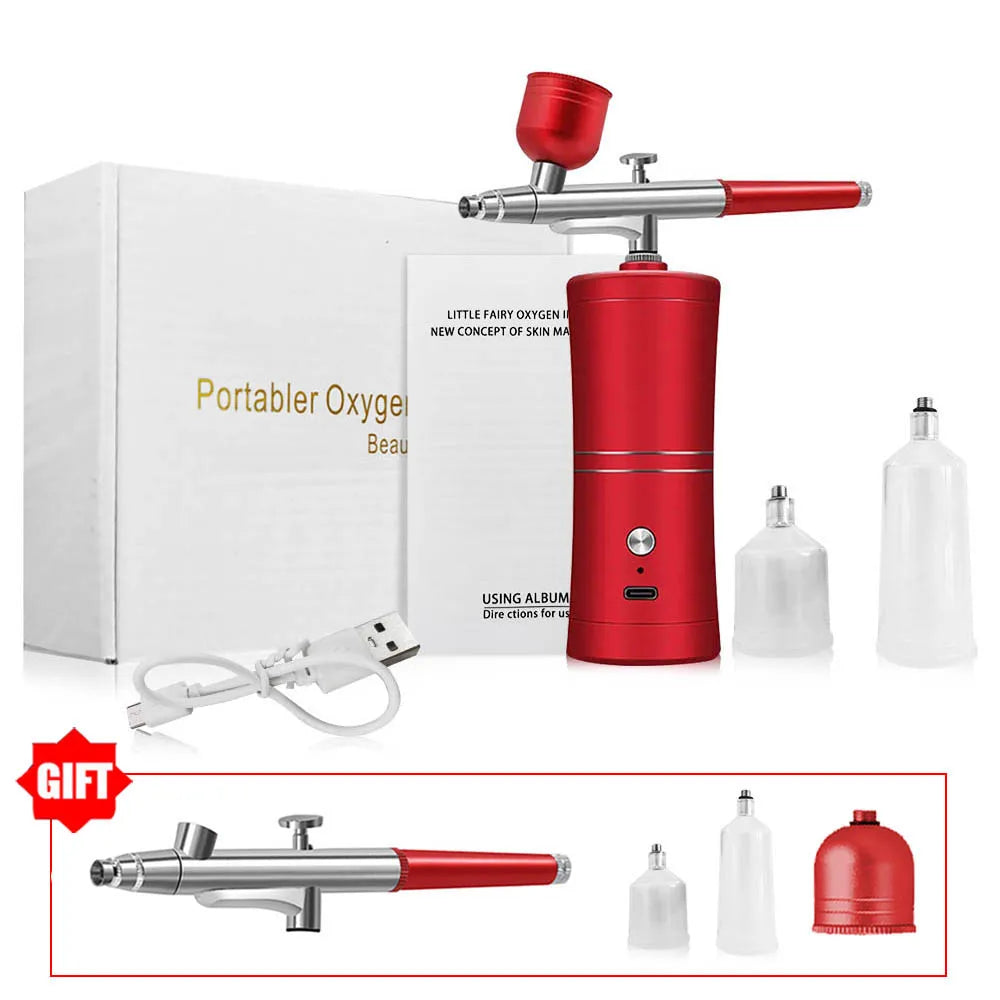 Electric Airbrush Kit with Compressor