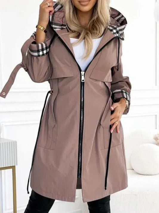 Fashion Trench Coat Woman
