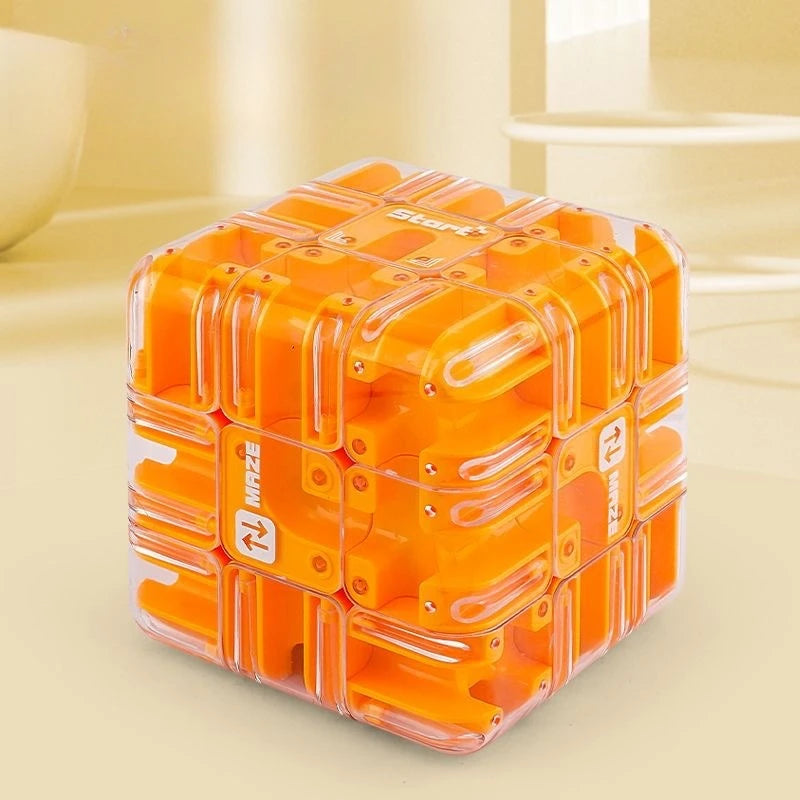 Large Labyrinth 3D Puzzle Maze Cube - Engaging Brain Teaser Toy