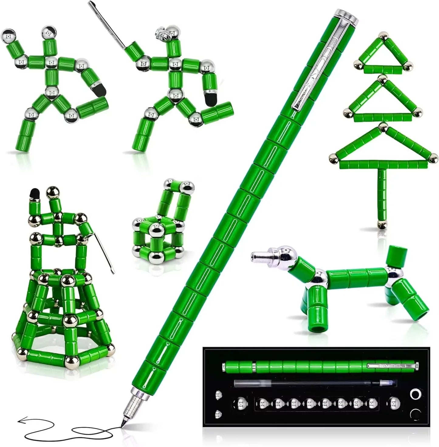 Magnet Fingertip Toy Pen — Relax & Focus