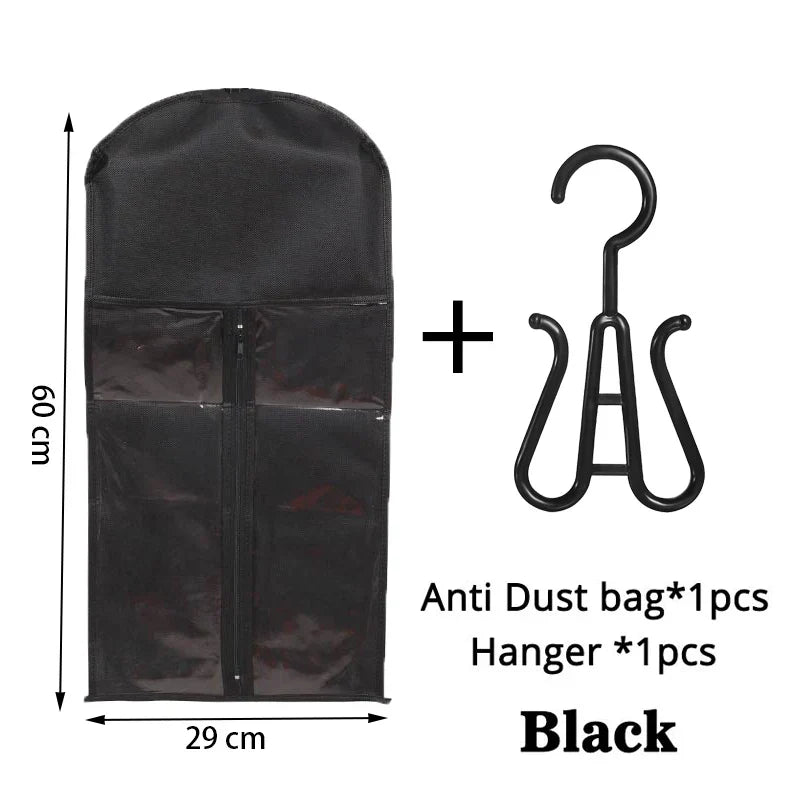 New Design Hourglass-Shaped Wig Storage Bag with Hanger