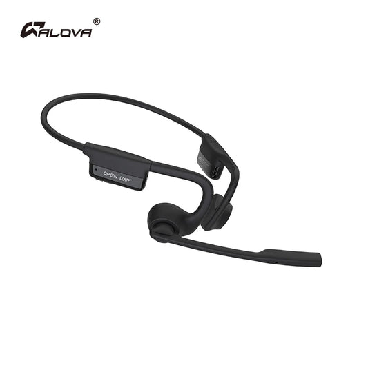 Open Air Conduction Wireless Bluetooth Headset with Microphone