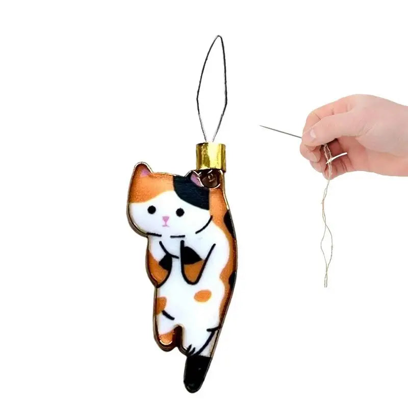 Magnetic Cat Needle Threader