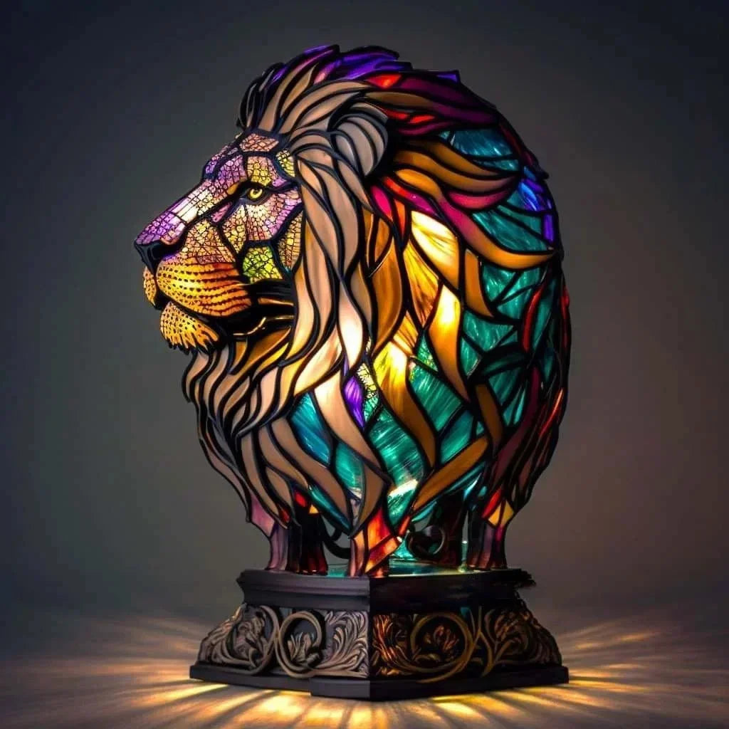 Resin Animal Table Lamp