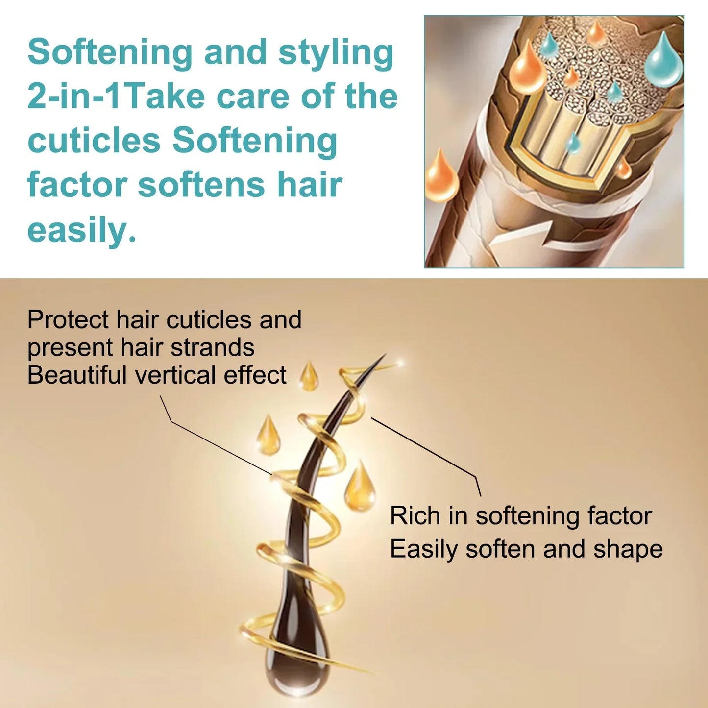 Keratin Correcting Hair Straightening Cream