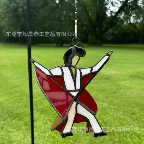 The Memphis Melody💃🤘 Handmade Stained Glass Spinner