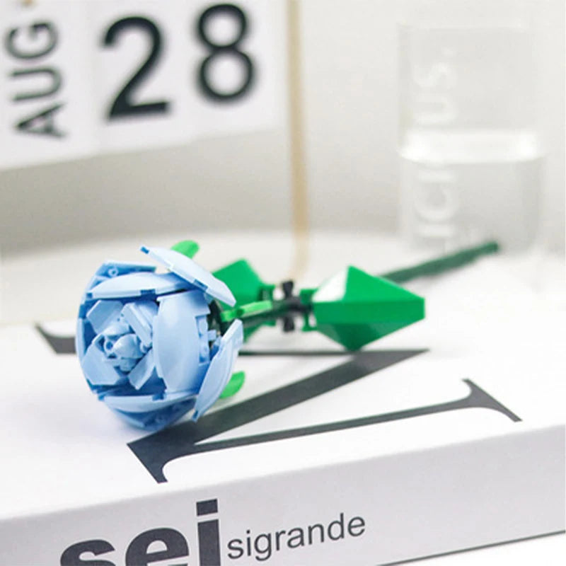 Flower Bouquet Advent Calendar Building Blocks – Christmas Countdown Blind Box